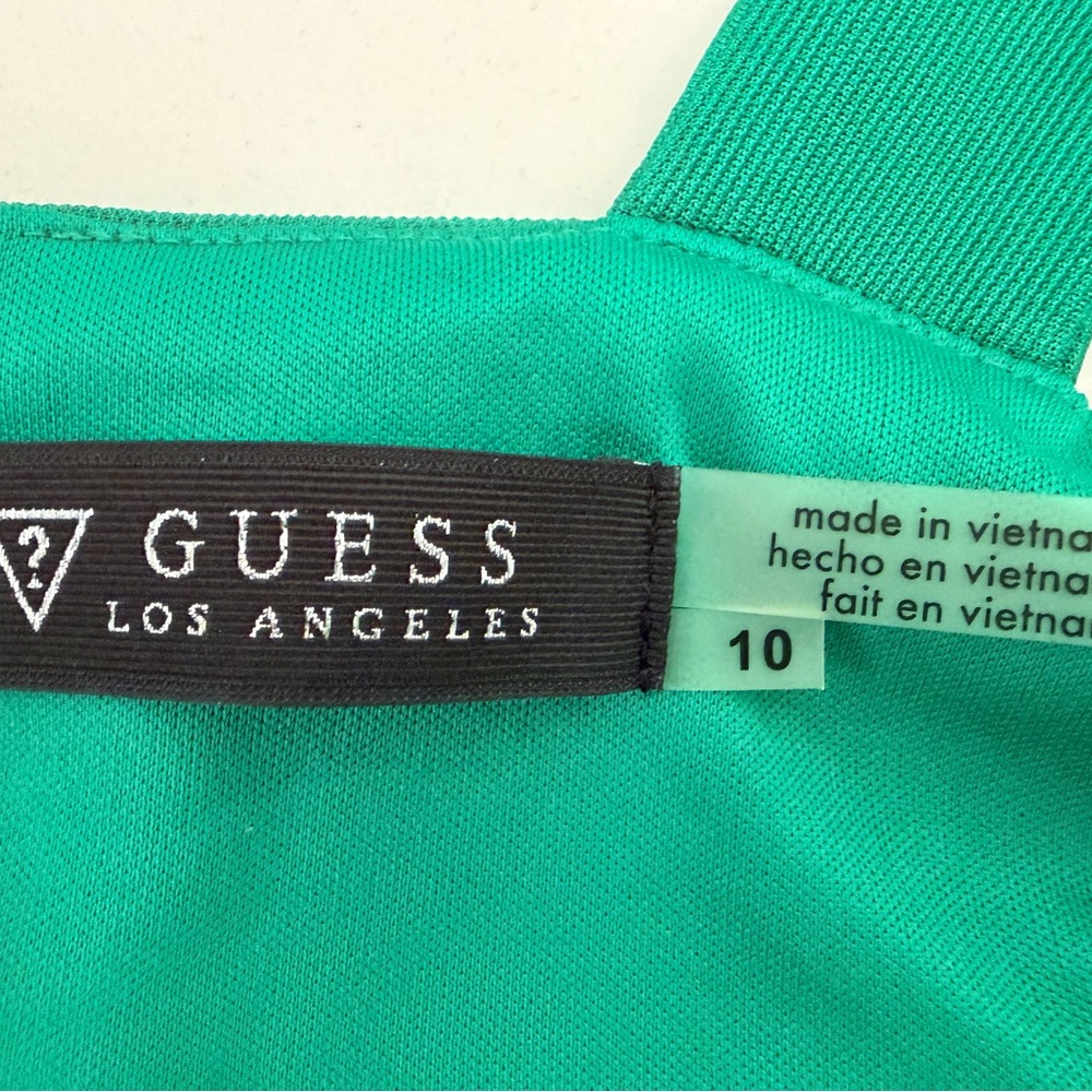 Guess Emerald Green Bandage Bodycon Dress NWOT - Picture 3 of 3